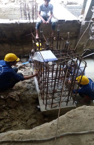 XÂY DỰNG MÓNG TRỤ KCP 2015